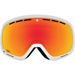 Spy Marshall ML Snow Goggles -Roxy Ski Store spy marshall ml snow goggles matte white w happy ml rose w red spectra mirror 2