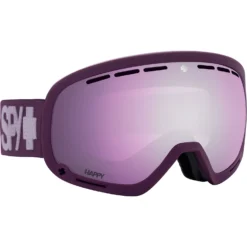 Spy Marshall ML Snow Goggles -Roxy Ski Store spy marshall ml snow goggles monochrome purple w happy ml rose w violet spectra mirror 1