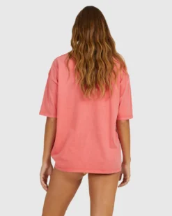 Billabong Dream Island Boyfriend T-Shirt 9 Billabong Dream Island Boyfriend T-Shirt -Roxy Ski Store ubjzt00233 billabong w red bck1