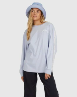Billabong Lost In 73 Long Sleeve Oversized T-Shirt