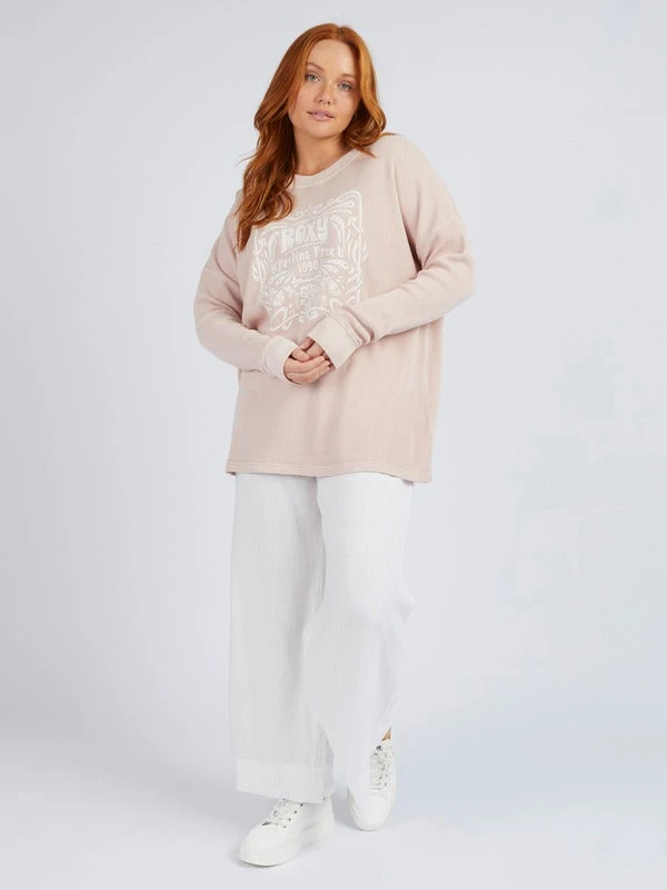 Roxy Womens Soho Sweatshirt 2 Roxy Womens Soho Sweatshirt - Image 2