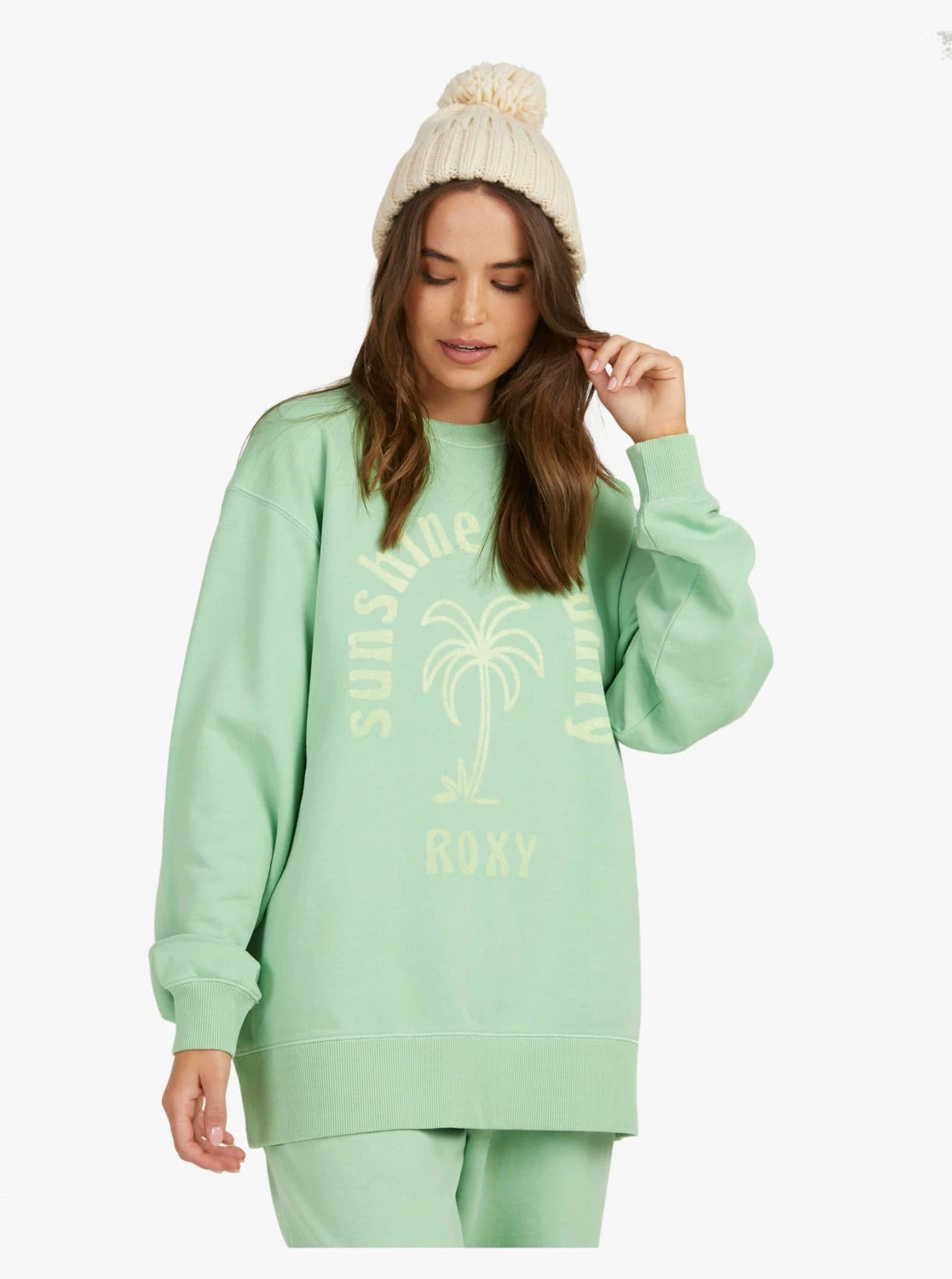 Roxy Womens To The East Sweatshirt 1 Roxy Womens To The East Sweatshirt