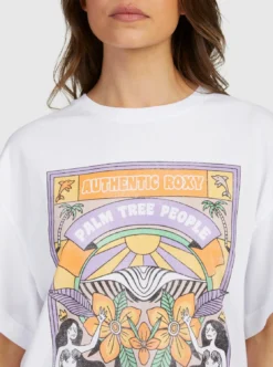 Roxy Sweet Sunshine Oversized T-Shirt -Roxy Ski Store urjzt03708 roxy w wbb0 dtl1