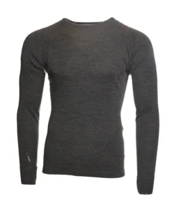XTM Merino Mens Wool Thermal Top -Roxy Ski Store xtm mens merino wool thermal top mid grey marle 5
