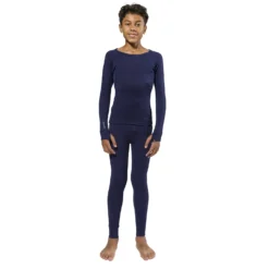 XTM Merino Kids Thermal Top -Roxy Ski Store xtm merino thermal kids top 2019 navy marle 3