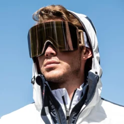 Model Nine Snow Goggles -Roxy Ski Store yniq goggle model nine white gol scaled